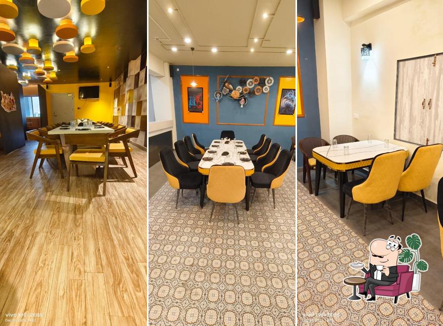 The interior of Blue Archies Restro & BAR