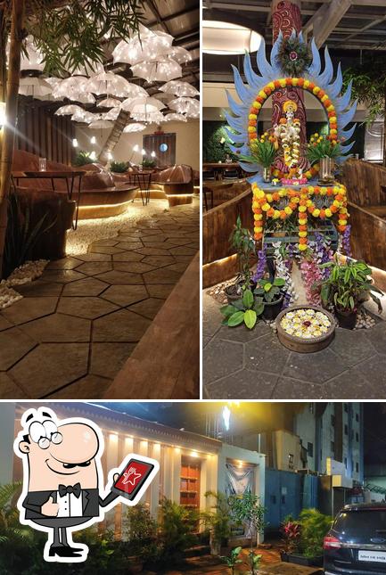 The exterior of Hotel Vrunda