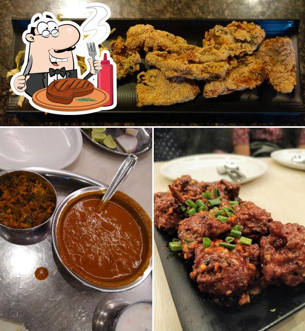 Try out meat dishes at Krishna Lunch Home