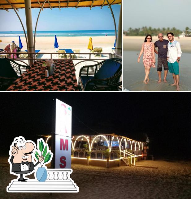 Check out how Sam's Beach Shack GOA looks outside