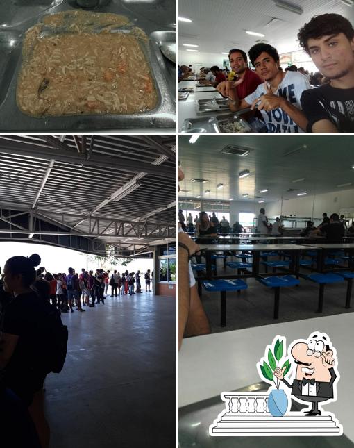 Desfrute da vista do exterior Restaurante Universitário RU UECE