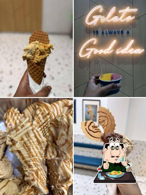 Food at Nuvola Gelato