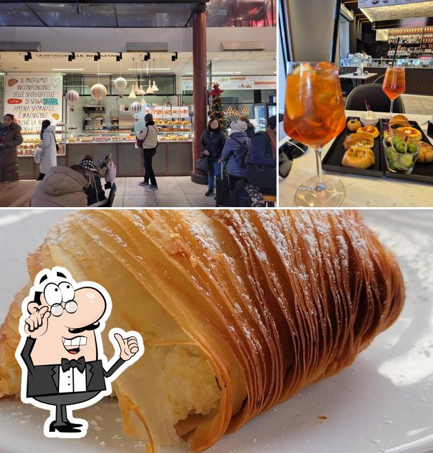 Gli interni di Pasticceria Sessa 1930