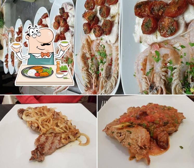 Platti al Trattoria Antico Cortile Ristorante Pesce