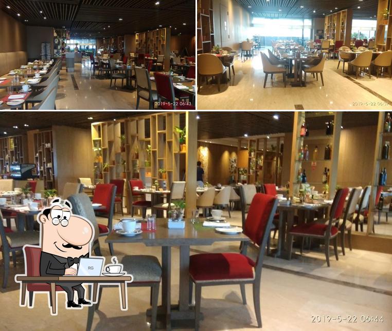 The interior of Cafe Knosh