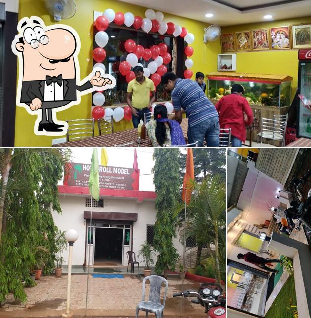 The interior of Hotel Roll Model