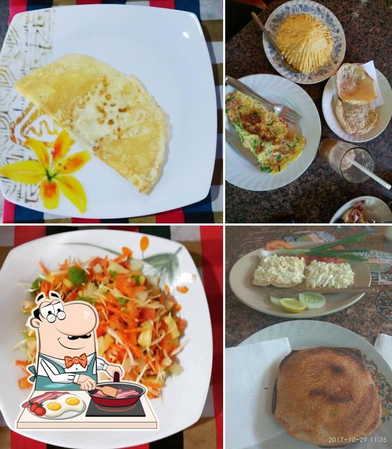 Omelette at Cafe Mango Shade