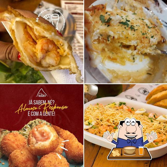 Comida em Bar do Adão