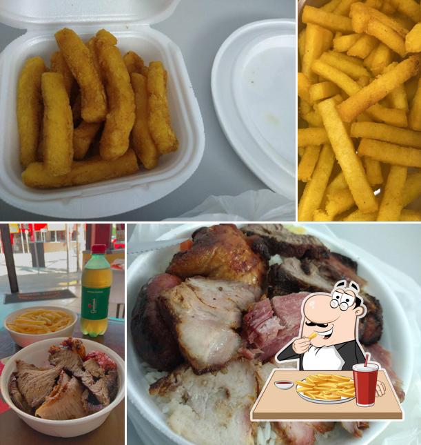 Batata frita em Churrascaria Ponte Grande