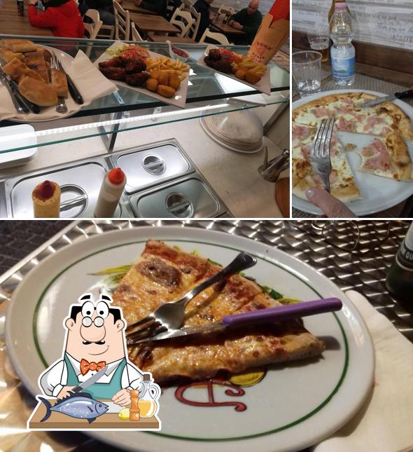 Salmone grigliato al Legna E Farina