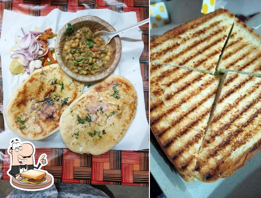 Grilled cheese sandwich at Superman's cafe and Chinese