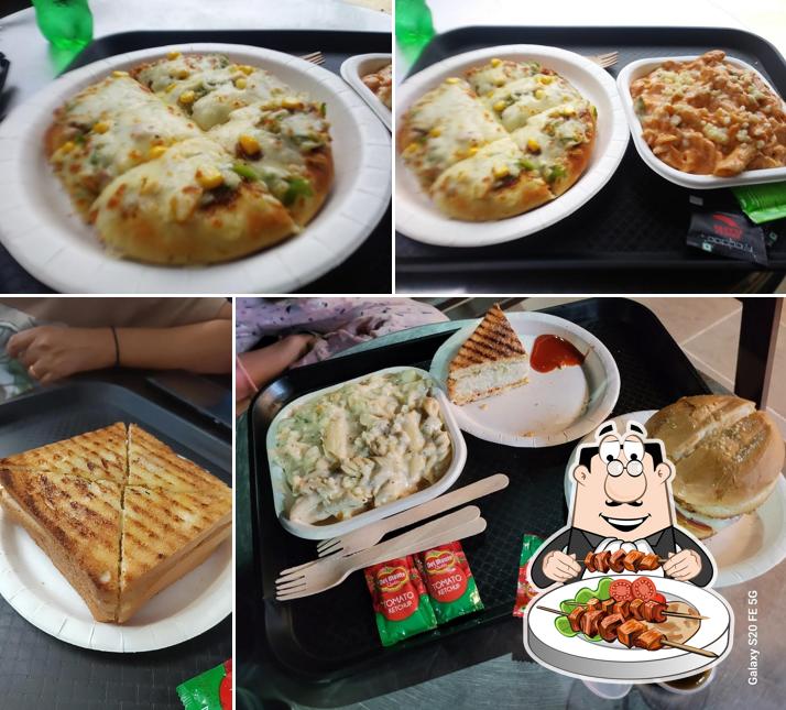 Food at TRC Fast Food Corner