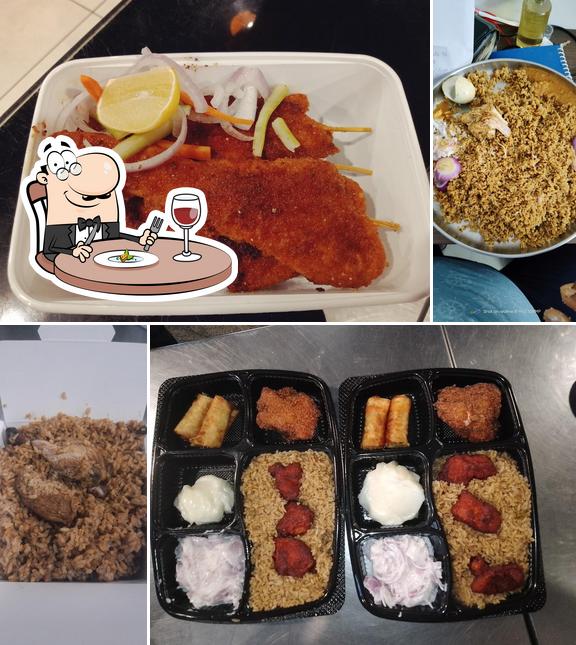 Food at Dindigul Thalappakatti Restaurant