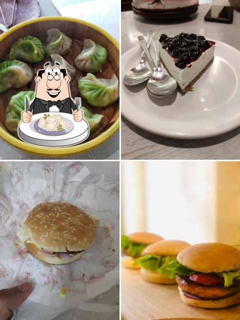 Dumplings at Cinnamon Cafe & Bakery