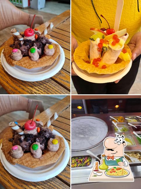 Ice cream at Molly Moo Ice Cream Cafe, C Scheme