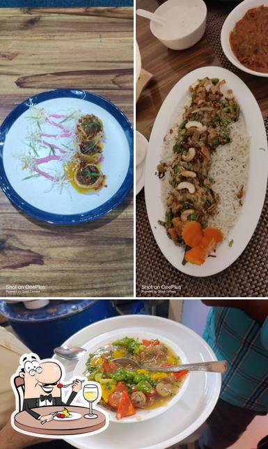 Meals at Planet 9 restaurant