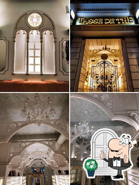 Enjoy the view at the outside area of Tasse de Thé