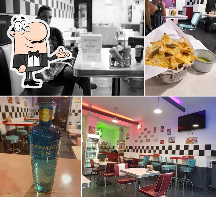 Gli interni di Walla Walla - tasty burger