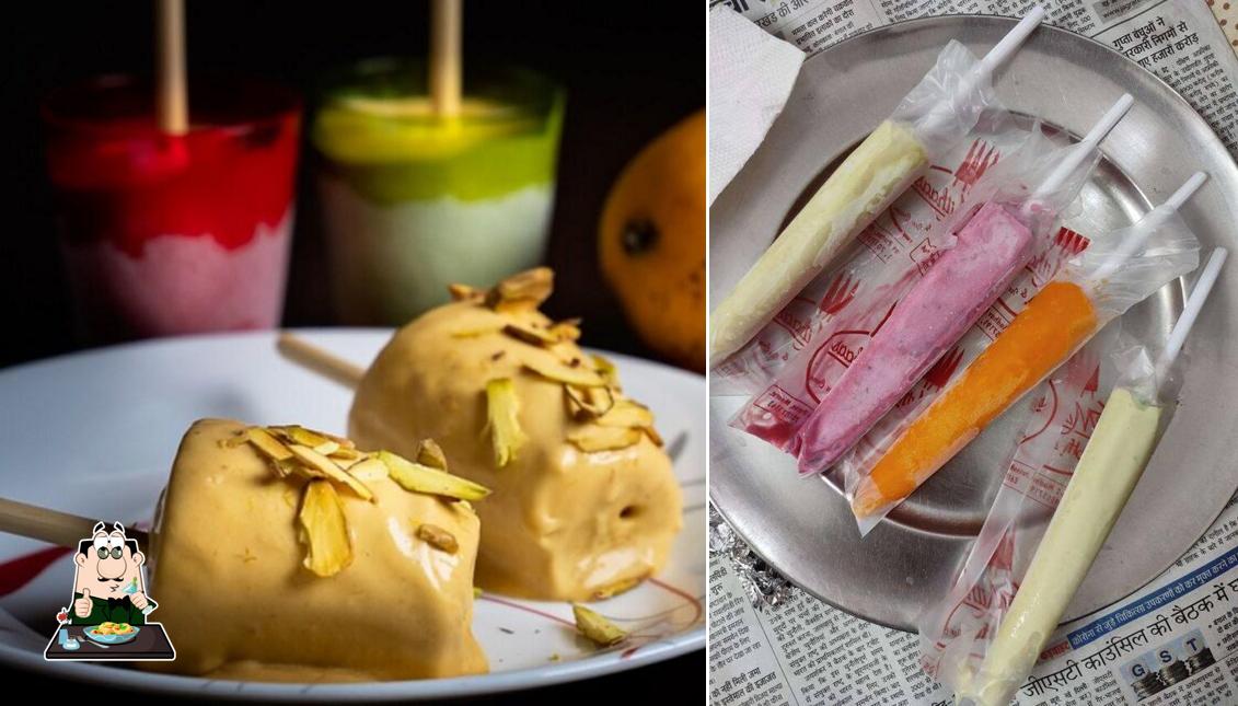 Food at Methaas Kulfi