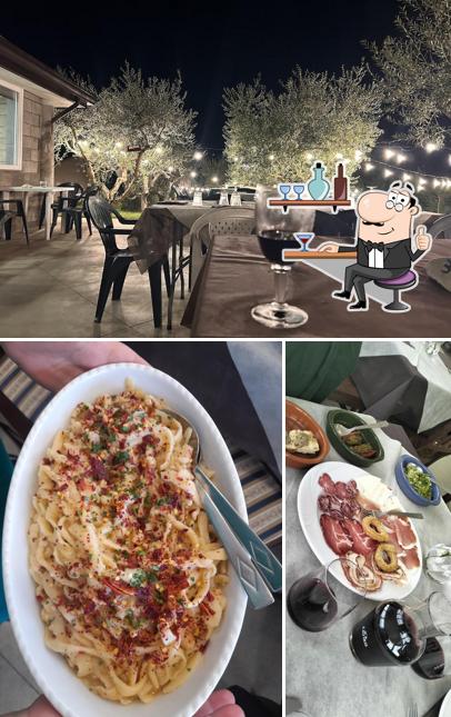 La immagine della interni e cibo di Trattoria La Tana Del Lupo