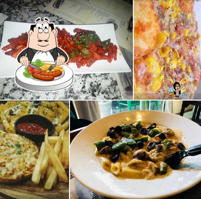 Food at The Woodhouse Cafe