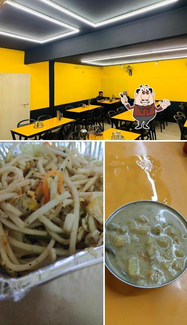 Among different things one can find food and interior at Cafe Point