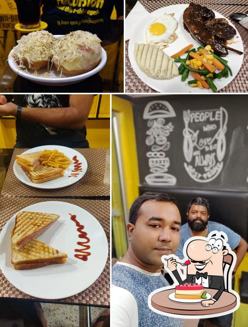 Order one of the sweet dishes