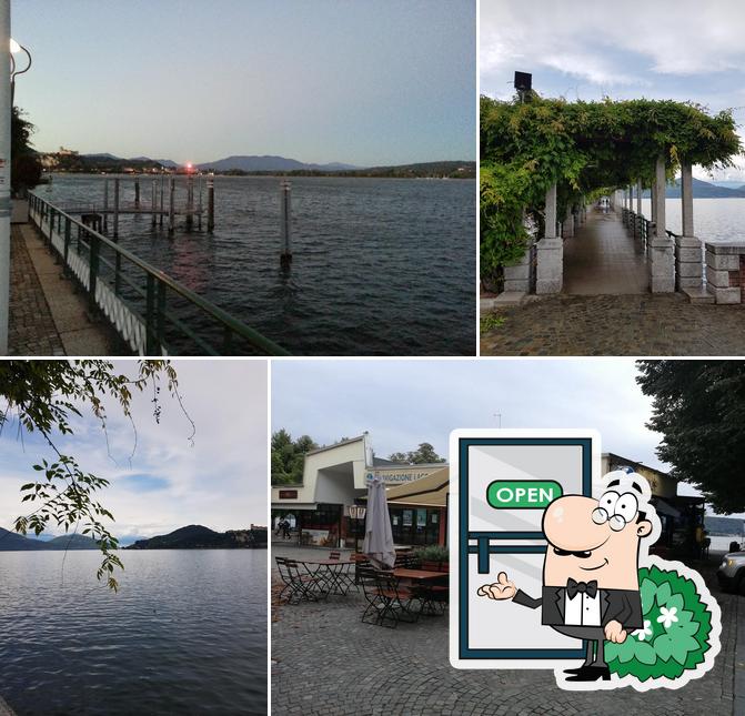 Puoi goderti l'aria fresca dal dehors di Imbarco 15