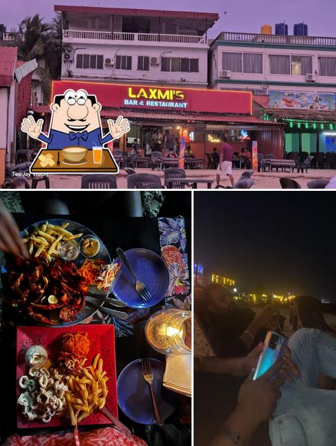 Among various things one can find food and interior at Laxmi Bar& Resto