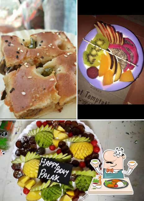 Food at Rishika's Sweet Temptations