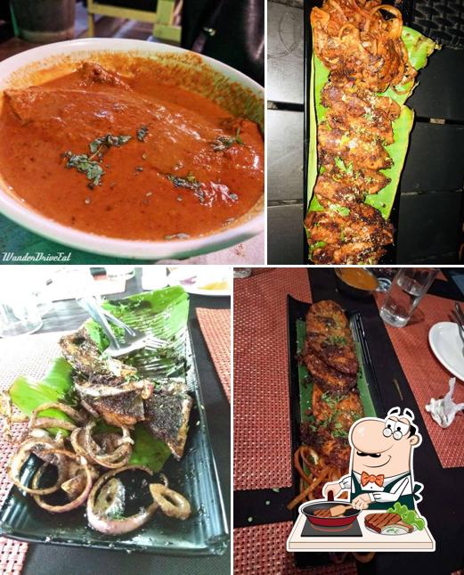 Enjoy the selection of meat meals