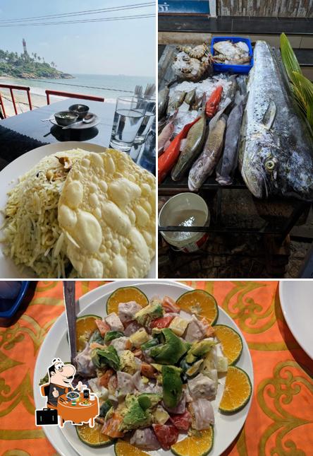 Mussels at Naya Athithi Beach Restaurant, Kovalam