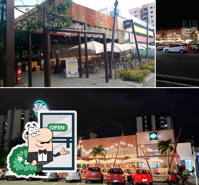 O exterior do Stella Cantina & Pizzaria