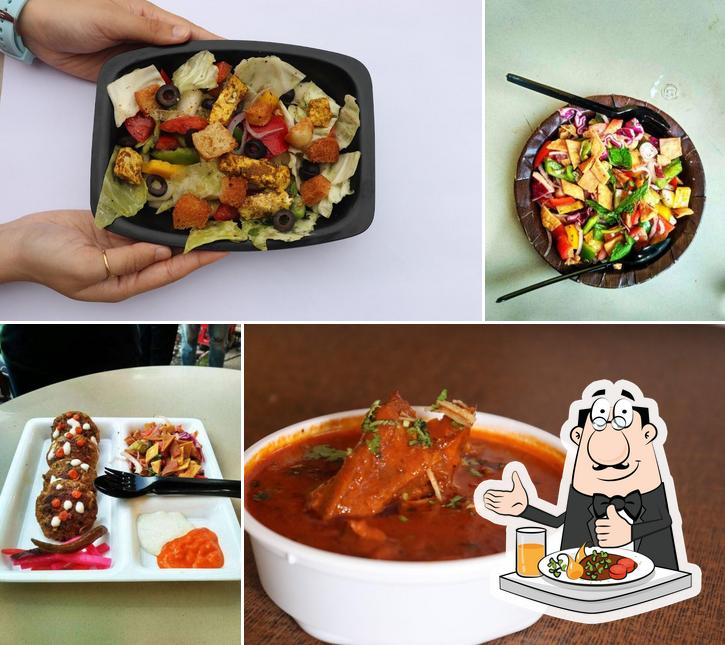 Food at Shawarma King By Singh