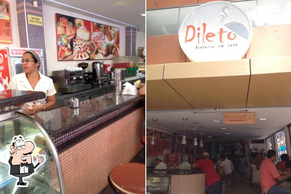 Veja imagens do interior do Dileto Lanchonete e Restaurante