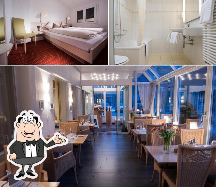 Siediti a un tavolo di Hotel Silberhorn