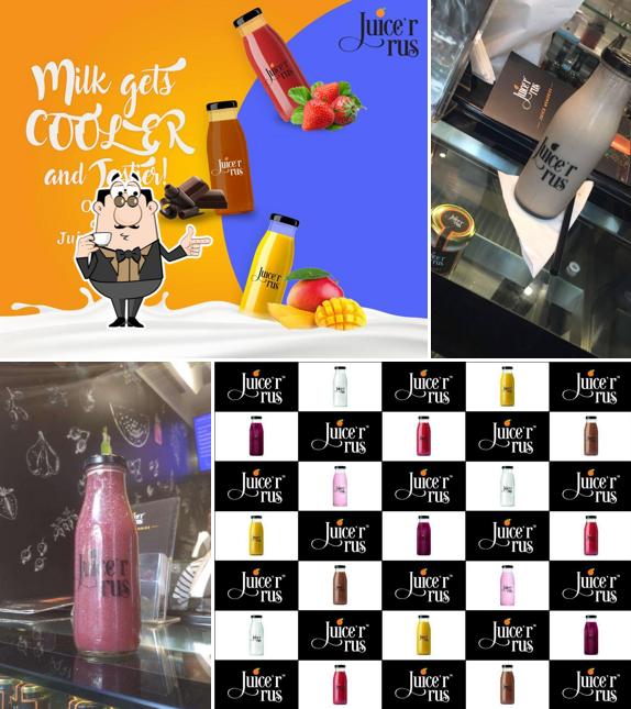 Juice'r Rus offers a number of drinks