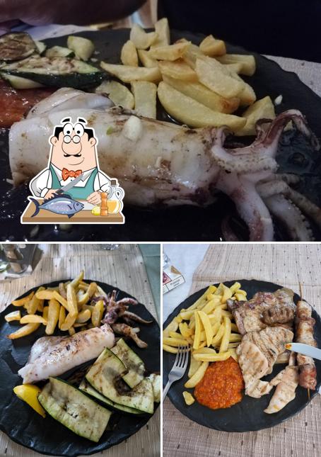 Salmone grigliato al Restaurant Monaco