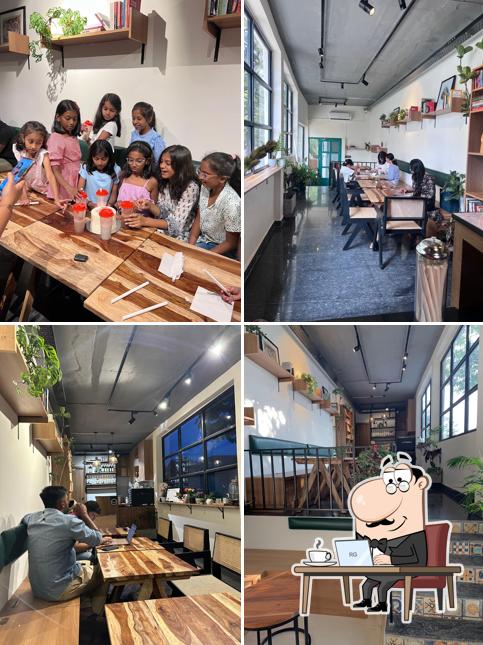 The interior of Barrocco Bubble Tea Cafe