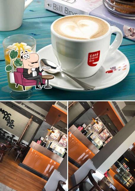 The interior of Café Coffee Day