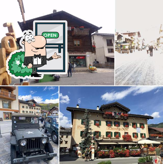 Puoi goderti l'aria fresca dal dehors di Hotel Alpina