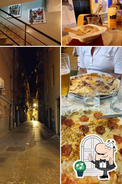 Goditi la vista dall'area esterna di L'oca Bianca