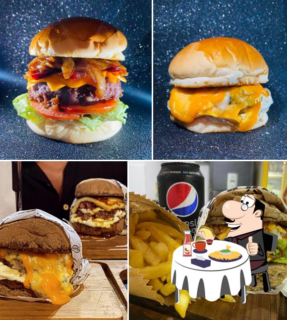 Hambúrguer em Mamute foods