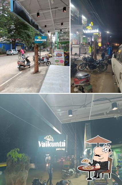 The exterior of Vaikunta Pure Veg