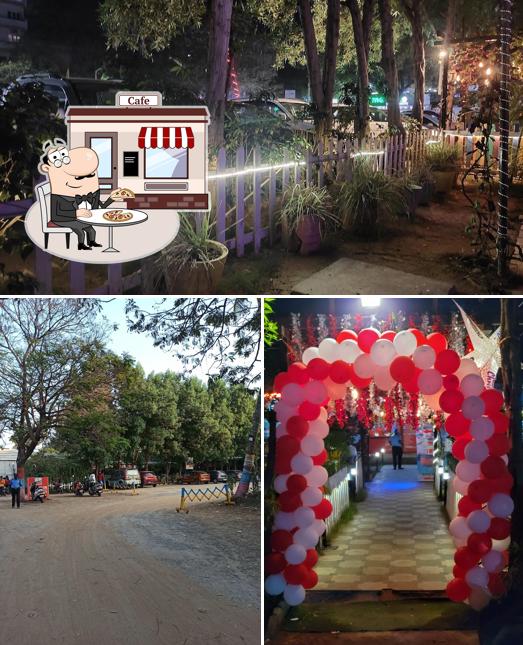 Enjoy the view at the outside area of THE VIZAG DRIVE IN