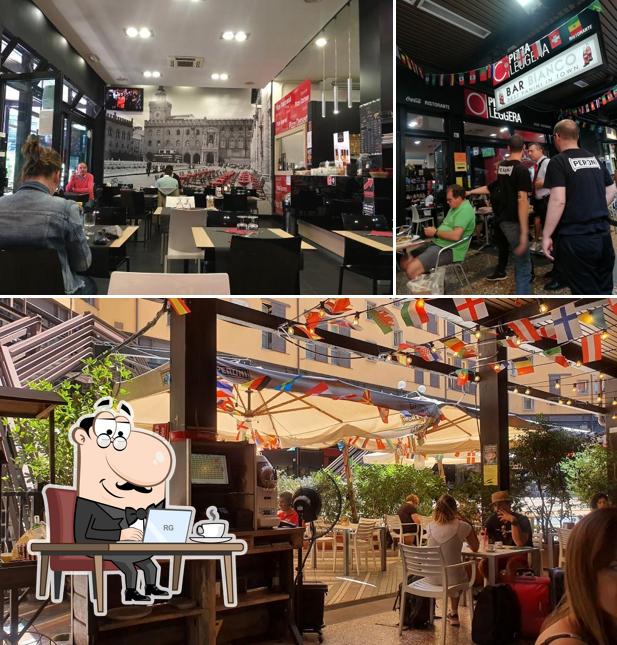 Dai un'occhiata agli interni di Bar Bianco