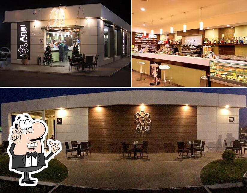 Gli interni di Angi Cafè