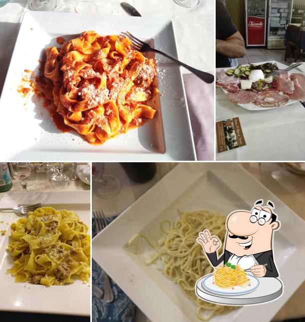 Spaghetti alla carbonara al Il Rifugio Dei Cacciatori Srl