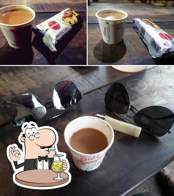 Pick a drink from the menu