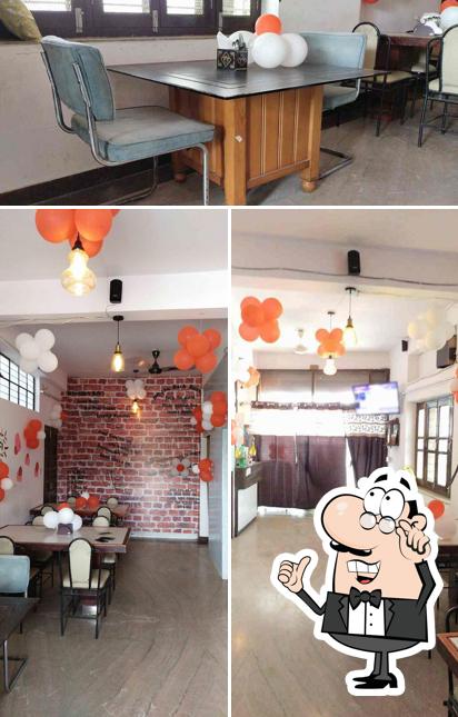 The interior of 99 Cafe